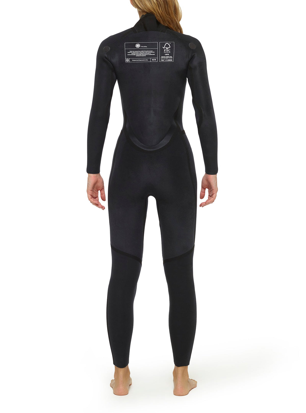 Fato Mulher Yulex Pure 4/3 Back Zip