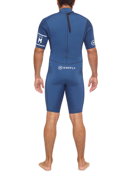 Surfschool Men's Wetsuit 2/2 Back Zip