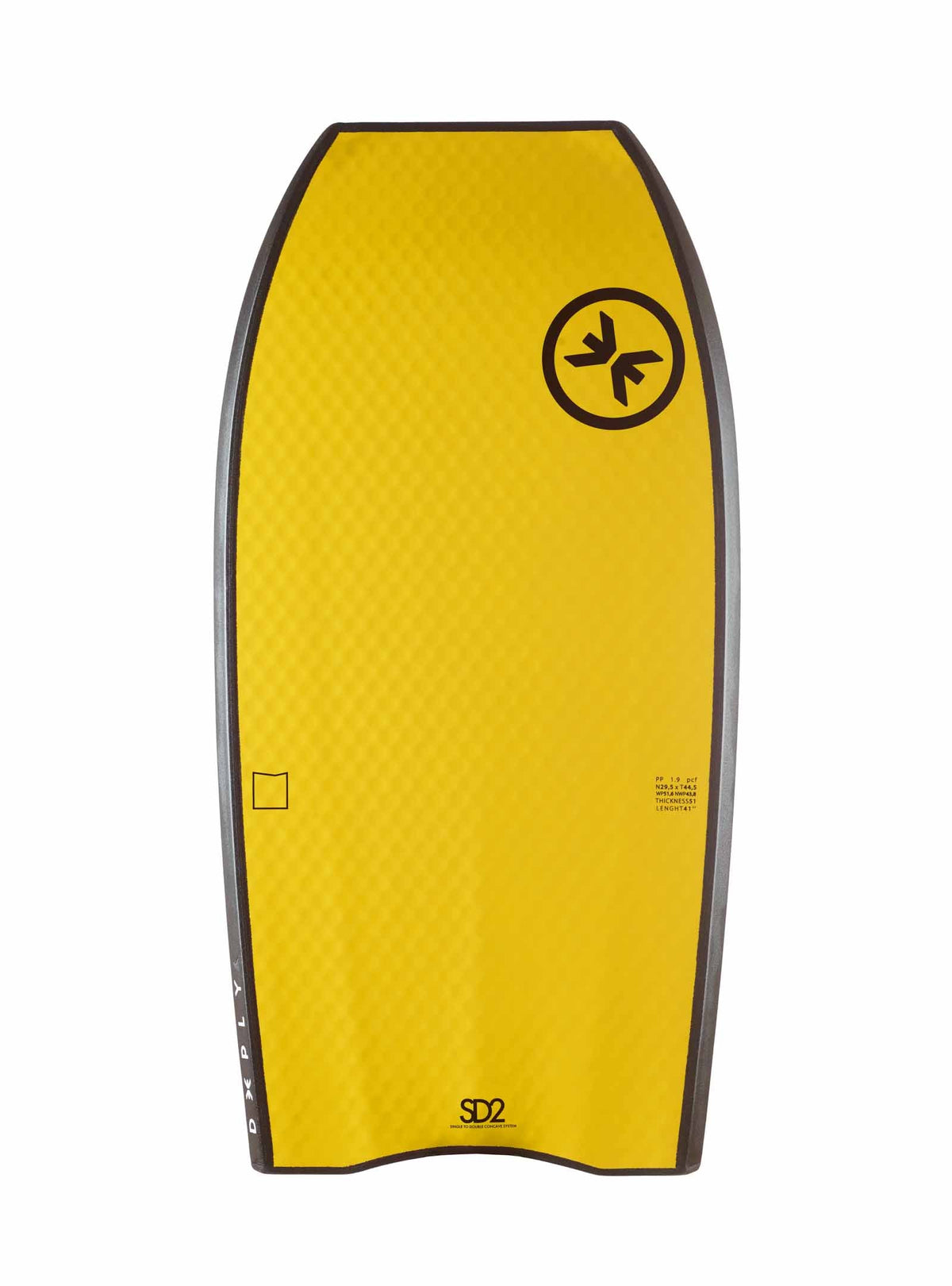 Double Concave Bodyboard