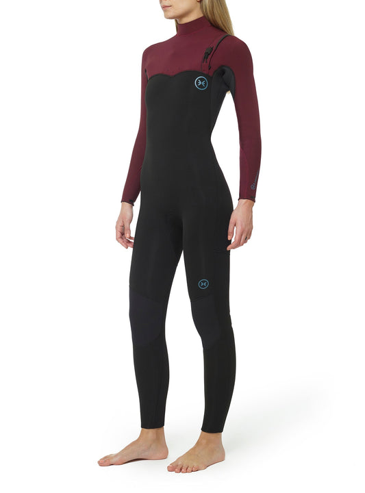 Combinaison de surf femme Limitless 4/3 sans fermeture éclair