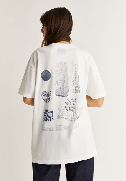T-shirt avec poche et imprimé