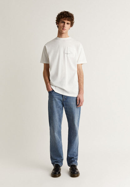 T-shirt avec poche et imprimé