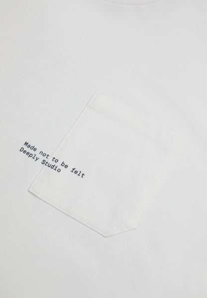 T-shirt avec poche et imprimé